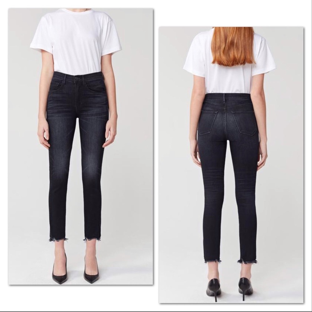 3 x 1 Straight Authentic High Rise Cropped Jean 28